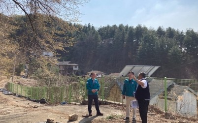 광주시, 해빙기 산림재해 대비 현장점검 실시 (2).jpg width: 100%; height : 150px