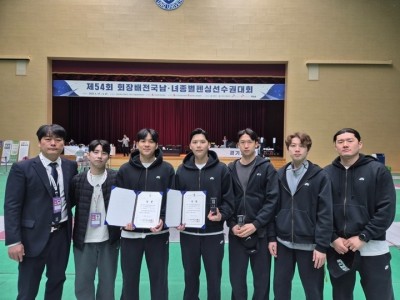 광주시청 펜싱팀, 제54회 회장배 전국 남녀 종별펜싱선수권대회서 뛰어난 성과 거둬.jpg
