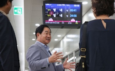 (0528)[대중교통과]남양주시 별내역, 수도권 동북부 광역교통 중심축으로 부상(지난해 8월 별내선 개통 후 점검 사진).jpg width: 100%; height : 150px
