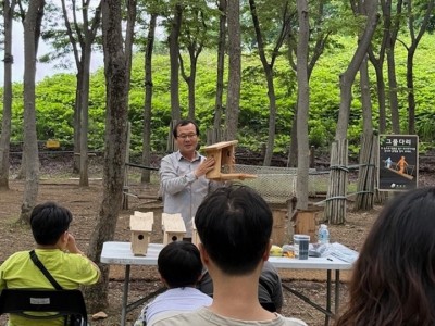(사진1)하남시, 폐자재로 만든 ‘인공새집’…친환경 체험행사 성료.jpg