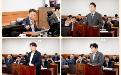 (사진1)남양주시의회 도시교통위원회, 제313회 임시회 의원발의 조례안 심사.jpg width: 100%; height : 150px