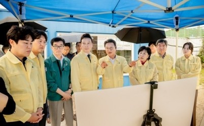 (사진1)남양주시의회 도시교통위원회, 경의중앙선 철도상부 입체복합 문화공원 조성 현장 방문.jpg width: 100%; height : 150px