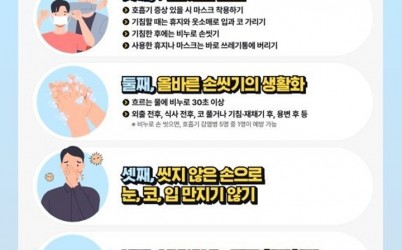 (포스터1)하남시， 하절기 코로나19 소폭 증가에 따른 예방수칙 실천 당부.jpg width: 100%; height : 150px