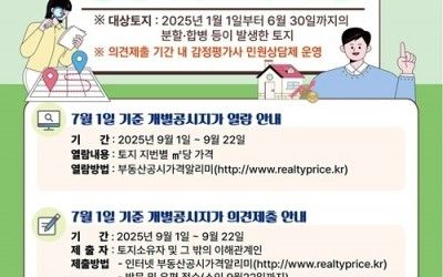 (0828)[부동산과리과]남양주시, 수시분 개별공시지가 열람 및 의견접수(포스터).jpg