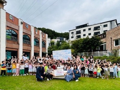 꼬마대통령어린이집, 플리마켓 수익금 전액 광주시 능평동에 기탁.jpg
