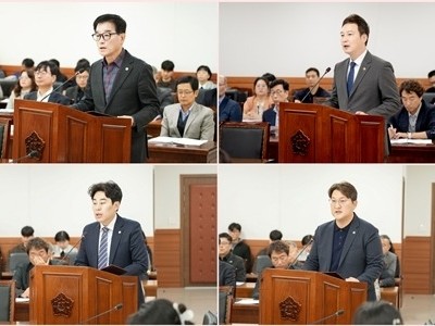 (사진1) 남양주시의회 도시교통위원회, 제316회 제2차 정례회 의원발의 조례안 심사.jpg