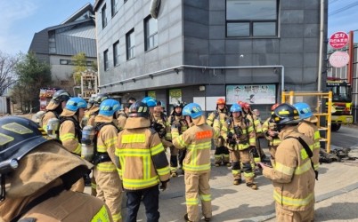 (사진)20260324 하남소방서, 철거예정건물 활용 실화재훈련 실시.jpg width: 100%; height : 150px