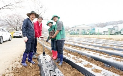 광주시 오포2동, 공동체 텃밭서 ‘사랑의 감자 심기’ 추진 (2).jpg width: 100%; height : 150px