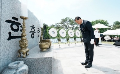 광주시, 제71회 현충일 추념식 거행…순국선열 희생정신 기려 (1).jpg width: 100%; height : 150px