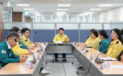 [보도자료사진01]제10대 하남시의회, 을지연습 상황실 찾아 근무자 격려…비상대비태세 점검.jpg width: 100%; height : 150px