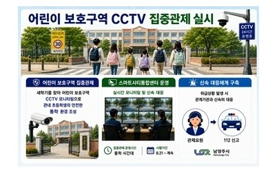 (0821)[스마트도시과]남양주시, 새 학기 맞아 어린이 보호구역 CCTV 집중 관제(사진).jpg width: 100%; height : 150px