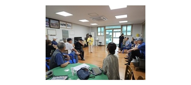 남양주시 동부보건소, 경로당 찾아 어르신 …